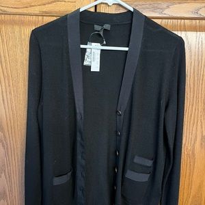 Black JCrew cardigan nwt